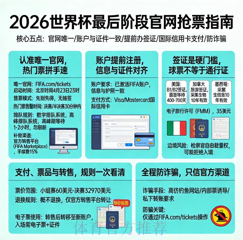 2026世界杯购票全攻略:高清官方网址推荐与完整指南 2026世界杯购票全攻略:高清官方网址推荐与完整指南